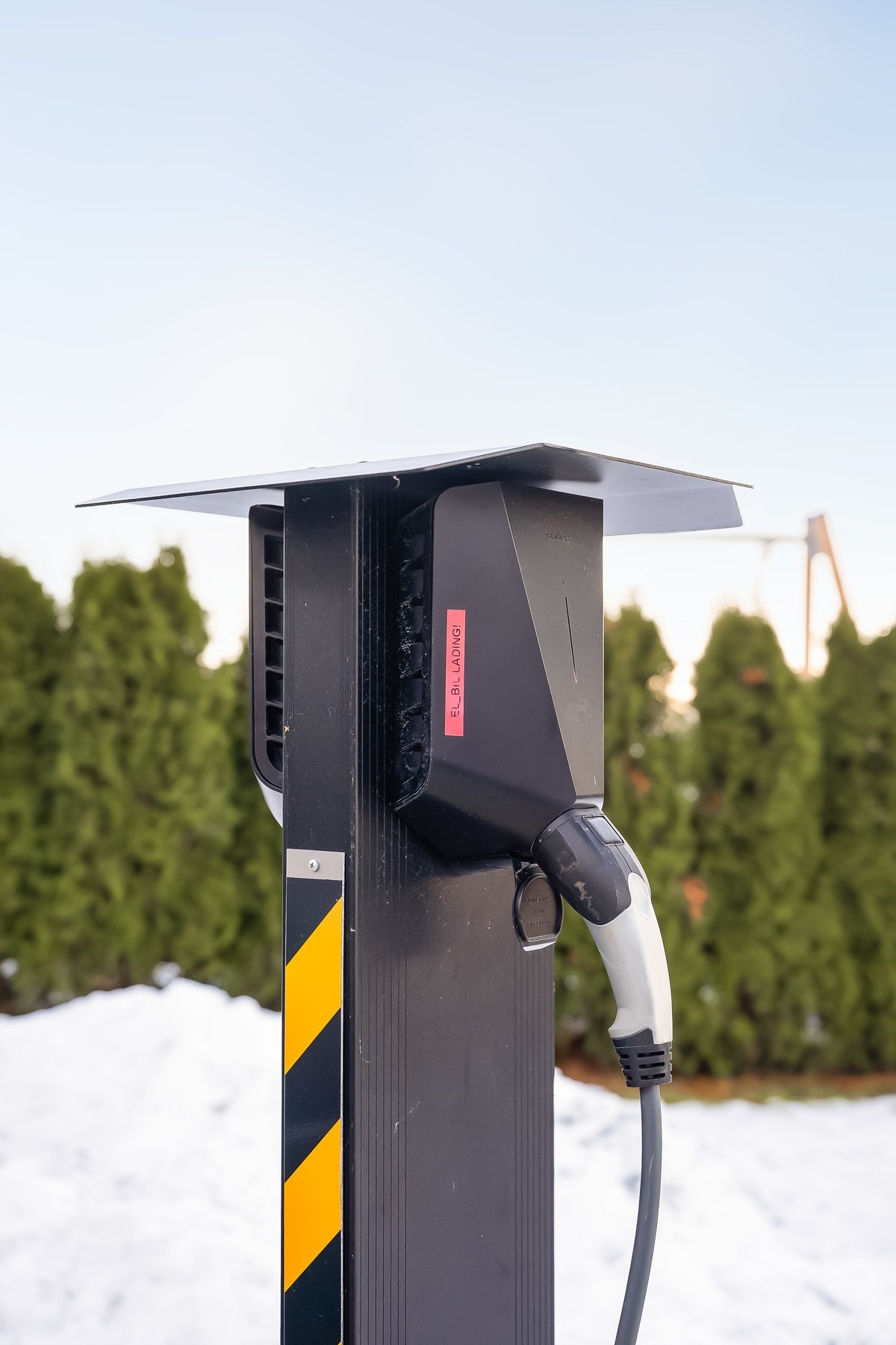 Det er mulighet for elbillading. Galleribilde