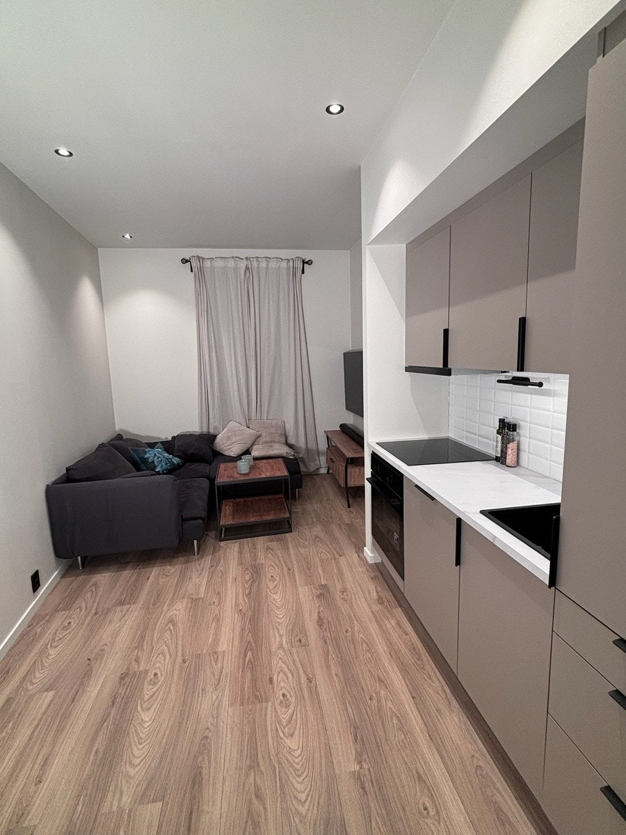 Åpen stue og kjøkken løsning Galleribilde