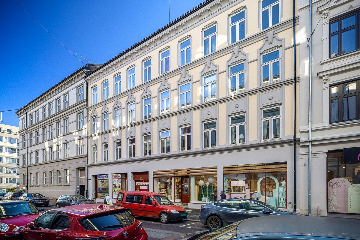 Fasade Bjerregaardsgate Galleribilde