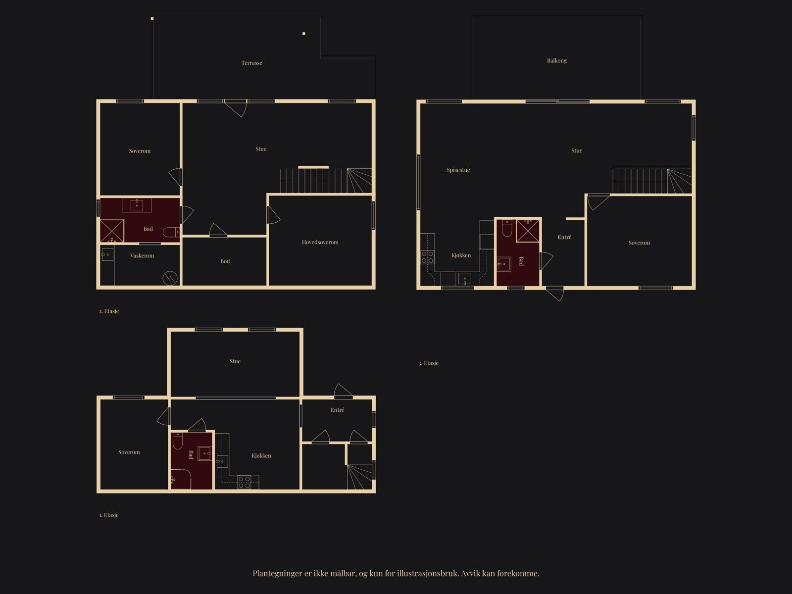Plantegninger. Galleribilde