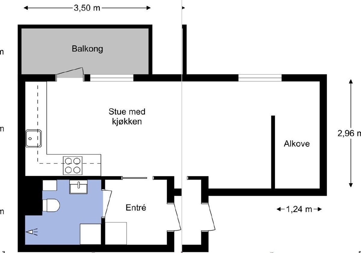 Plantegning til orientering Galleribilde