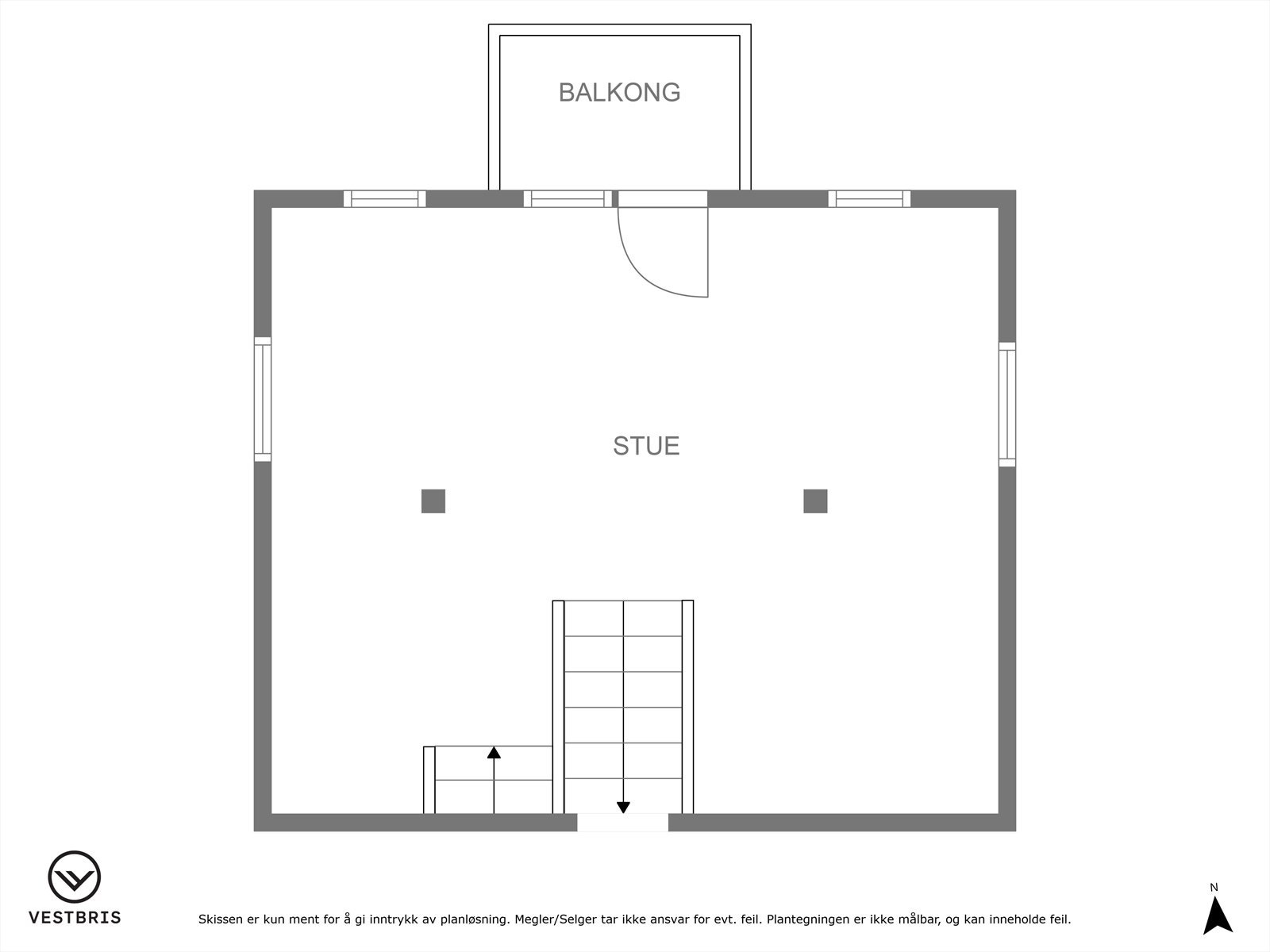 Planskisse Galleribilde