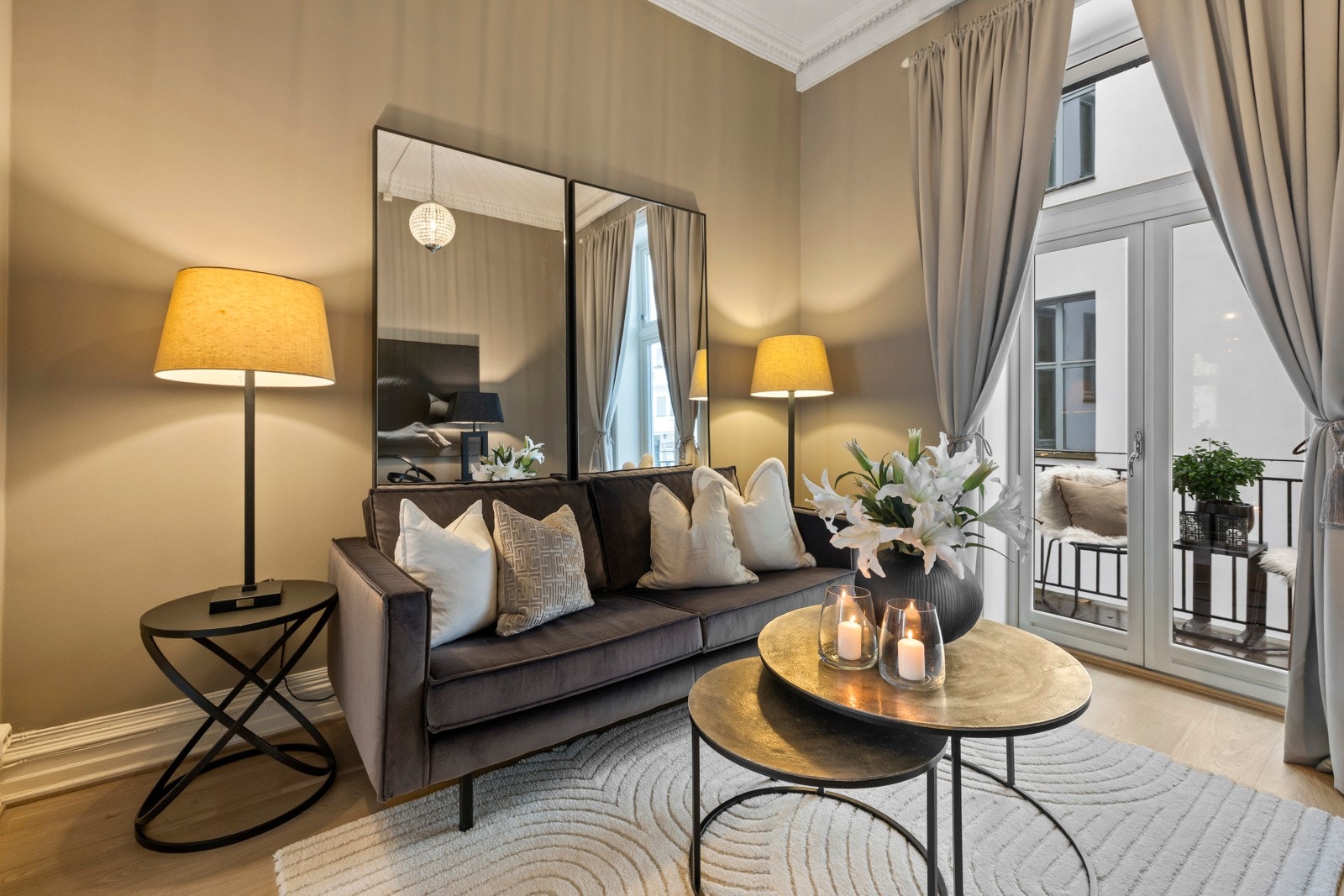 Her kan du trekke deg tilbake og nyte rolige kvelder i elegante omgivelser. Galleribilde