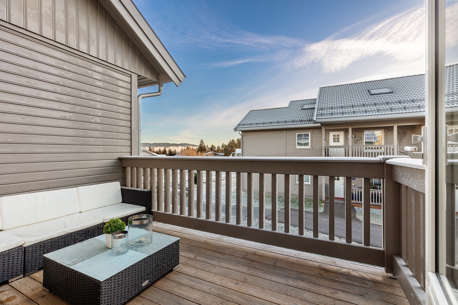 Balkongen ligger med intern beliggenhet. Galleribilde