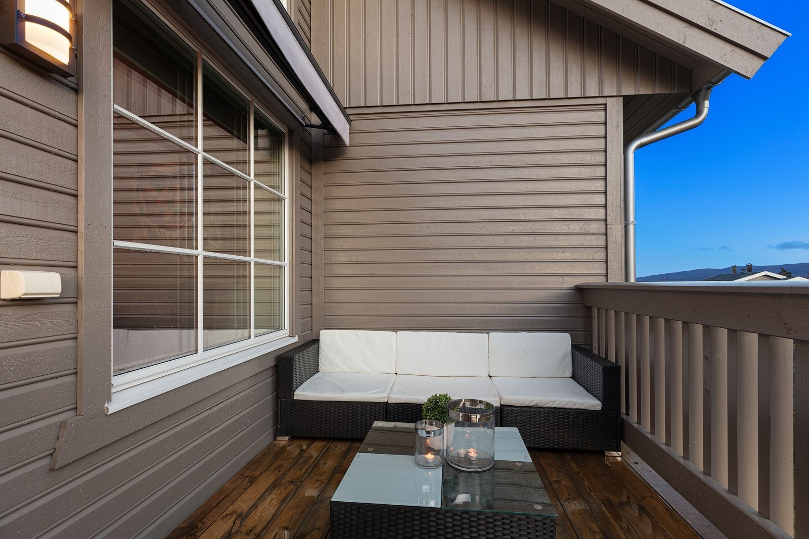 Med plass til en sittegruppe ligger alt til rette for fine dager ute. Galleribilde