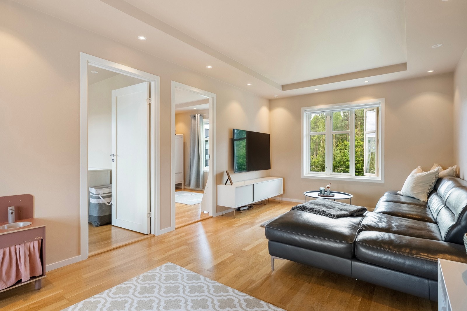 Det er stue også i 2. etasje. Galleribilde