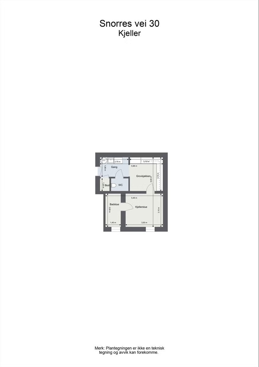 Plantegning - Kjeller Galleribilde