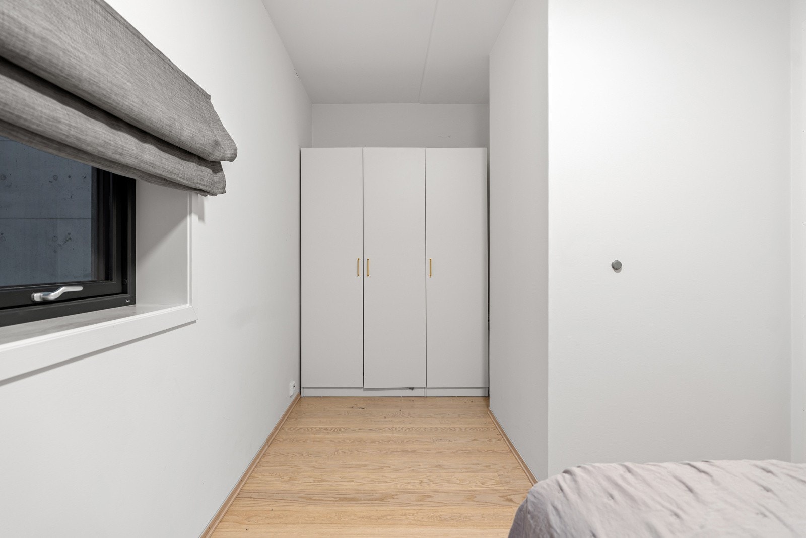 Godt med garderobeplass.