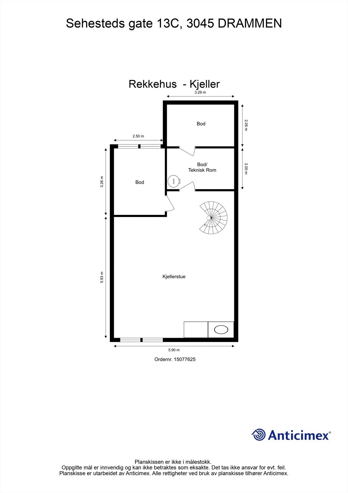 Plantegning - Kjeller Galleribilde