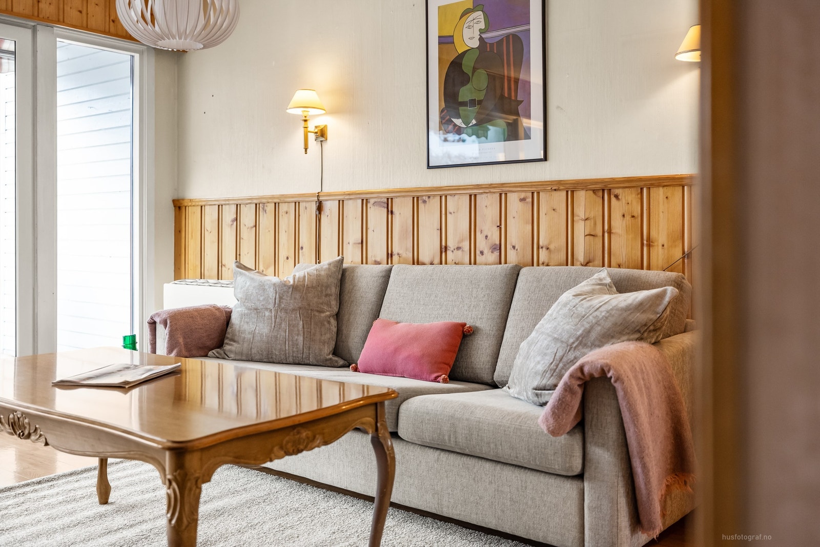 Luft-til-luft varmepumpe i stuen Galleribilde