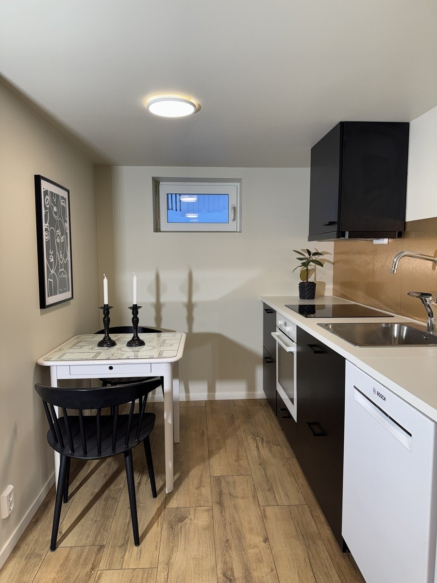 Spisekrok på kjøkkenet Galleribilde