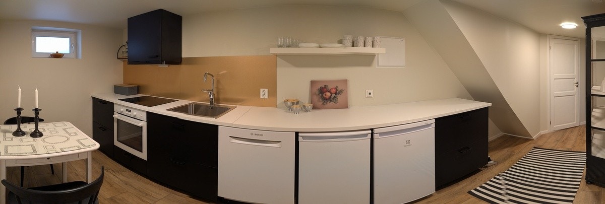 Kjøkken i panorama Galleribilde