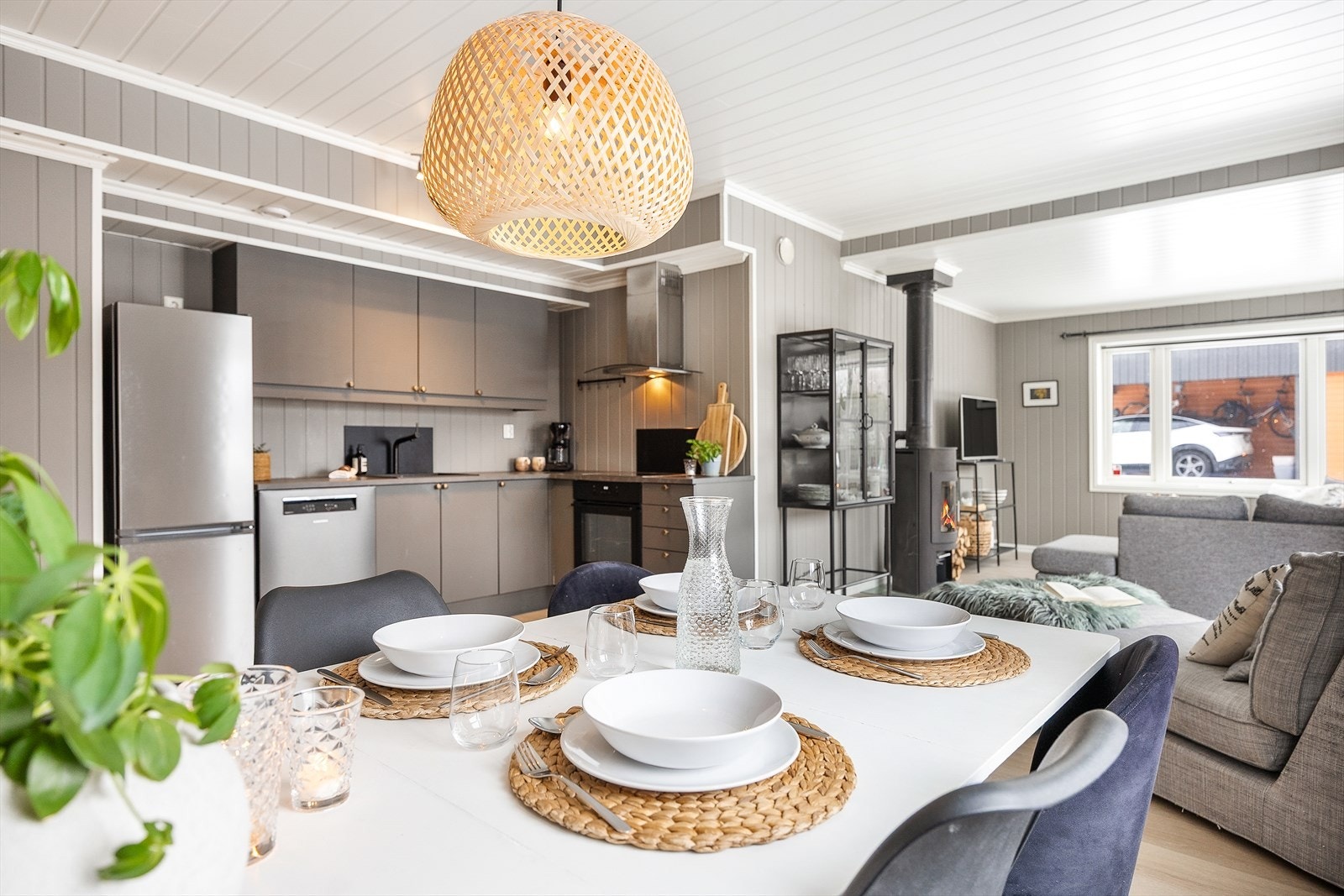 Her kan du invitere familie og venner til hyggelige lag og gode måltider. Galleribilde