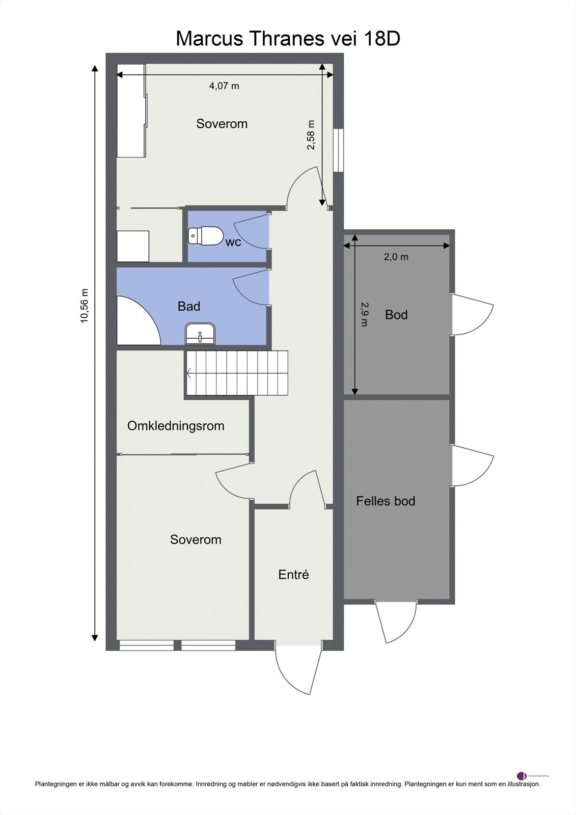 Plantegning 1.etasje. Galleribilde