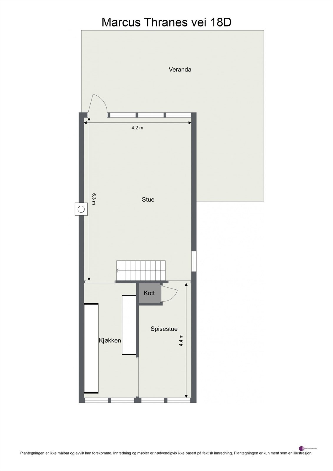 Plantegning 2.etasje. Galleribilde