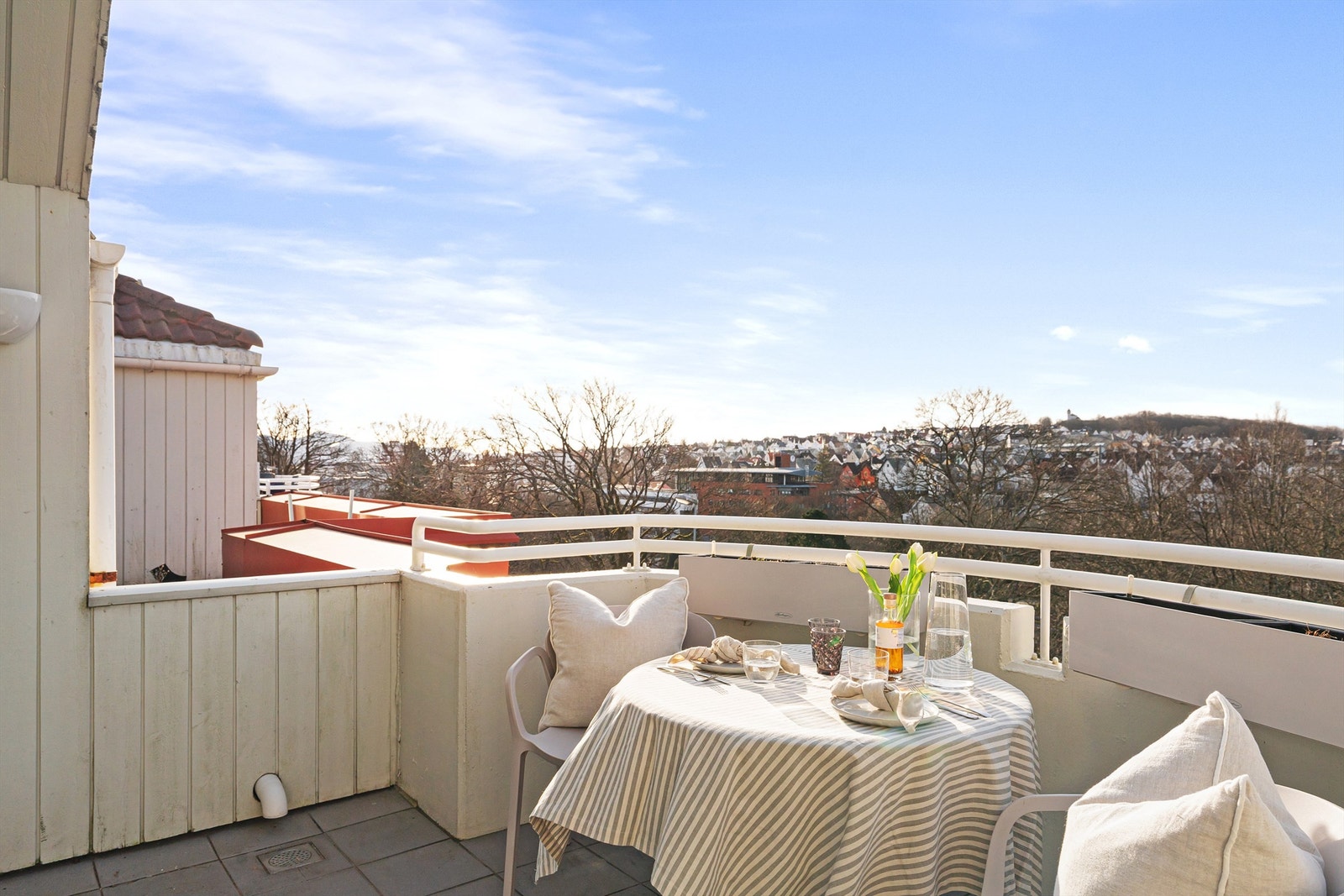 Gode solforhold og en behagelig atmosfære. Galleribilde