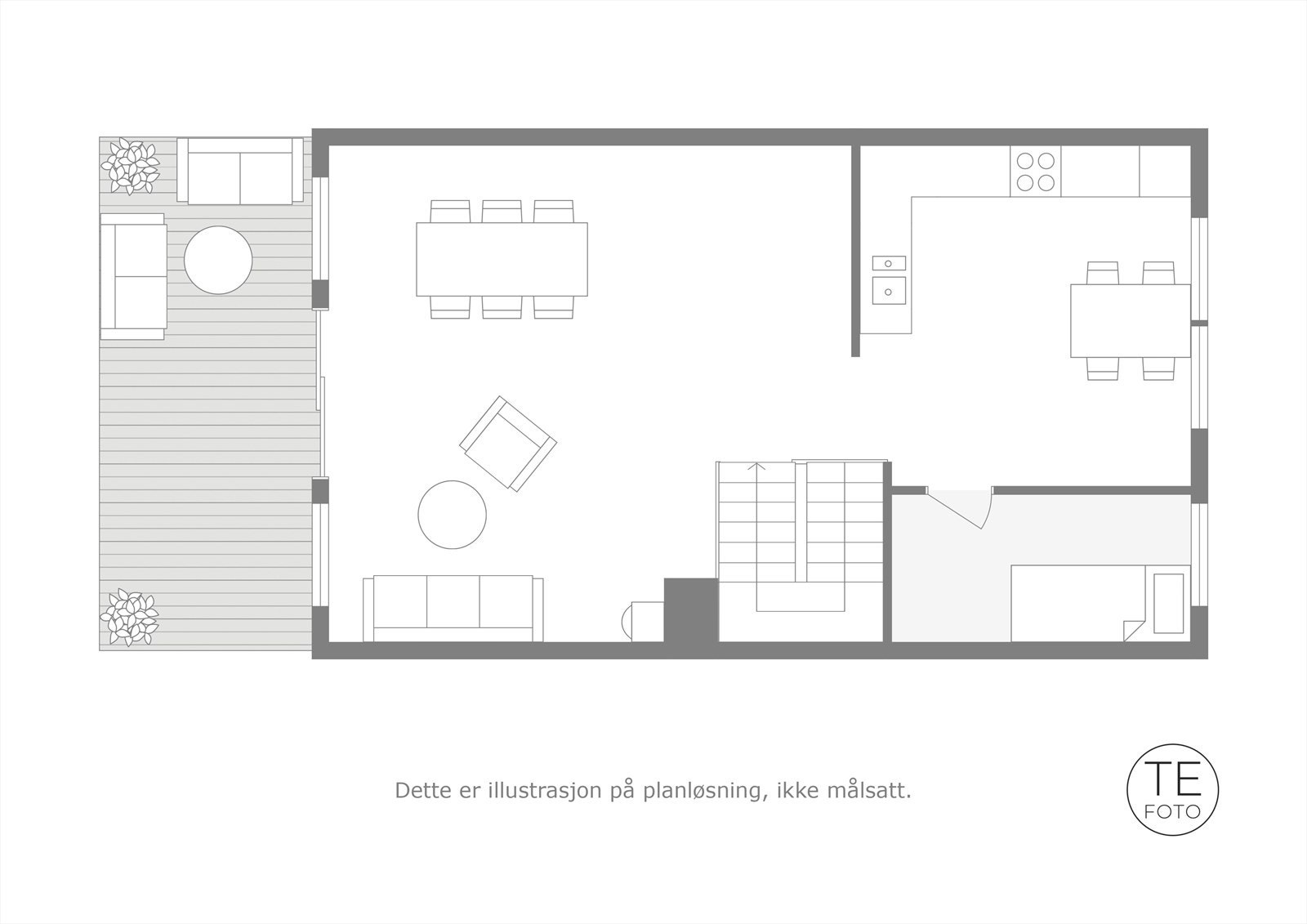 2D planskisse - 2.etg. Galleribilde