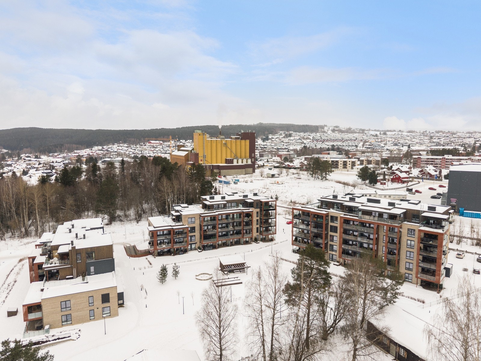 Dronefoto Galleribilde