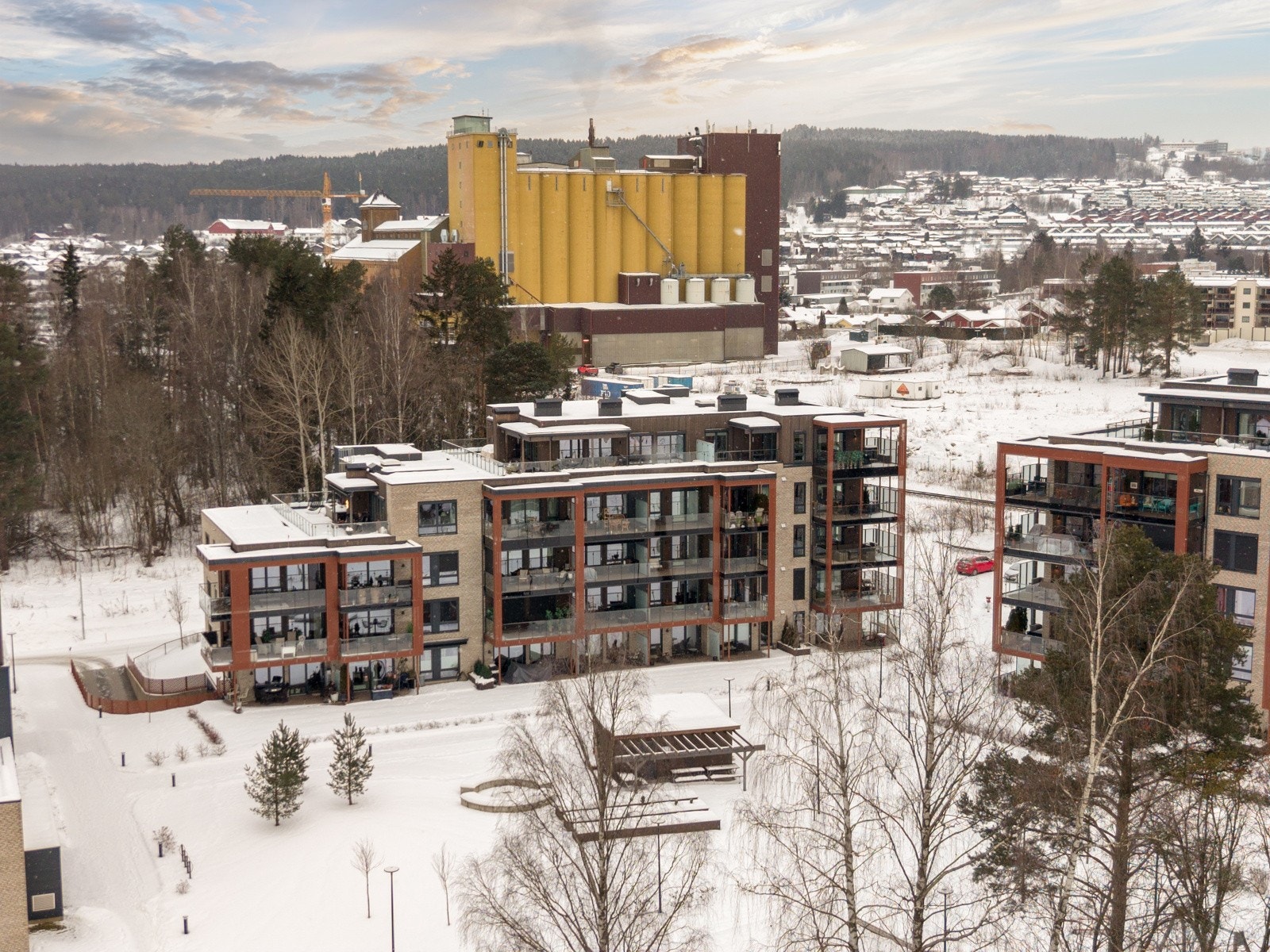 Dronefoto Galleribilde