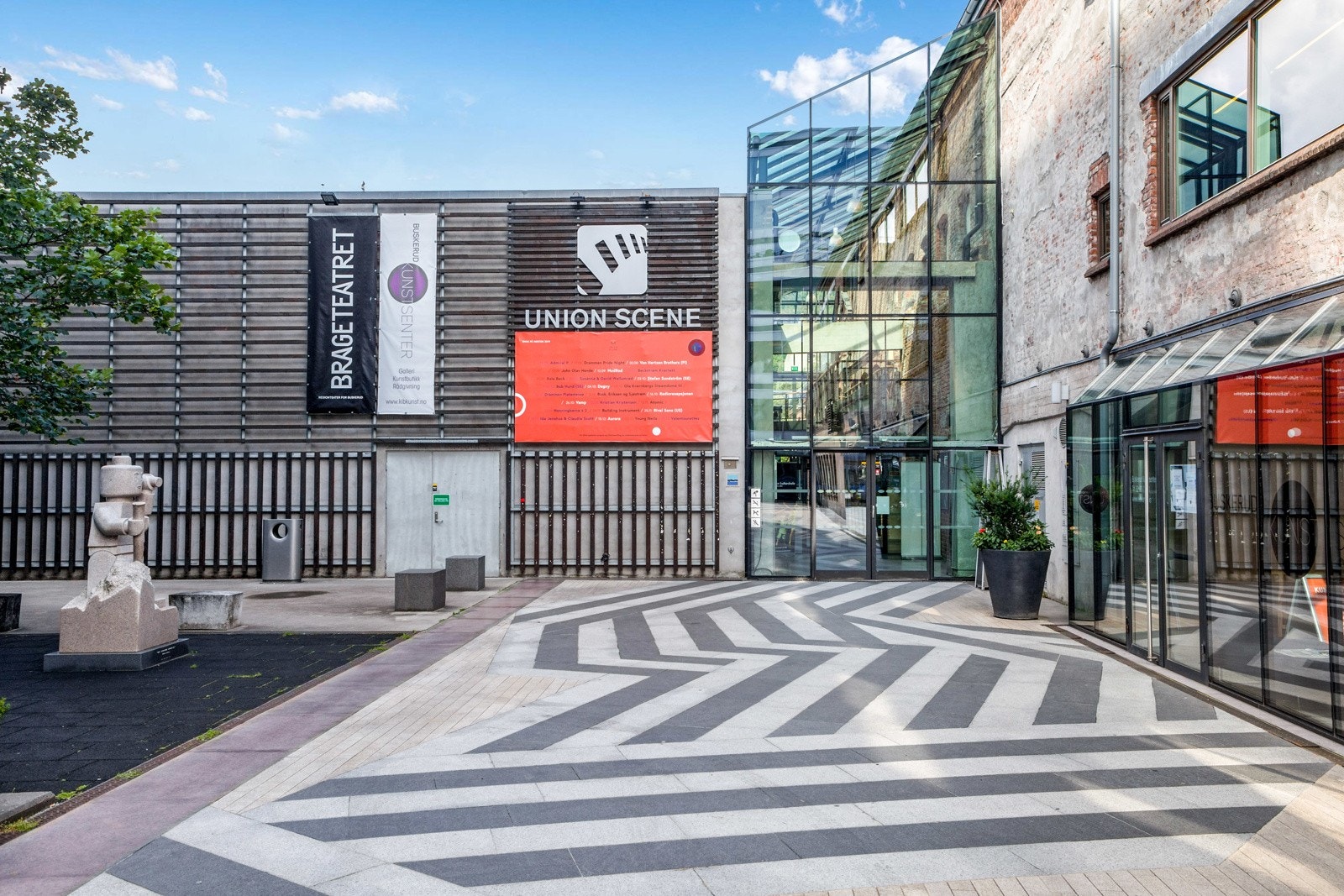 Papirbredden som ligger rett over veien med bl.a. USN - Universitetet i Sørøst-Norge. Galleribilde