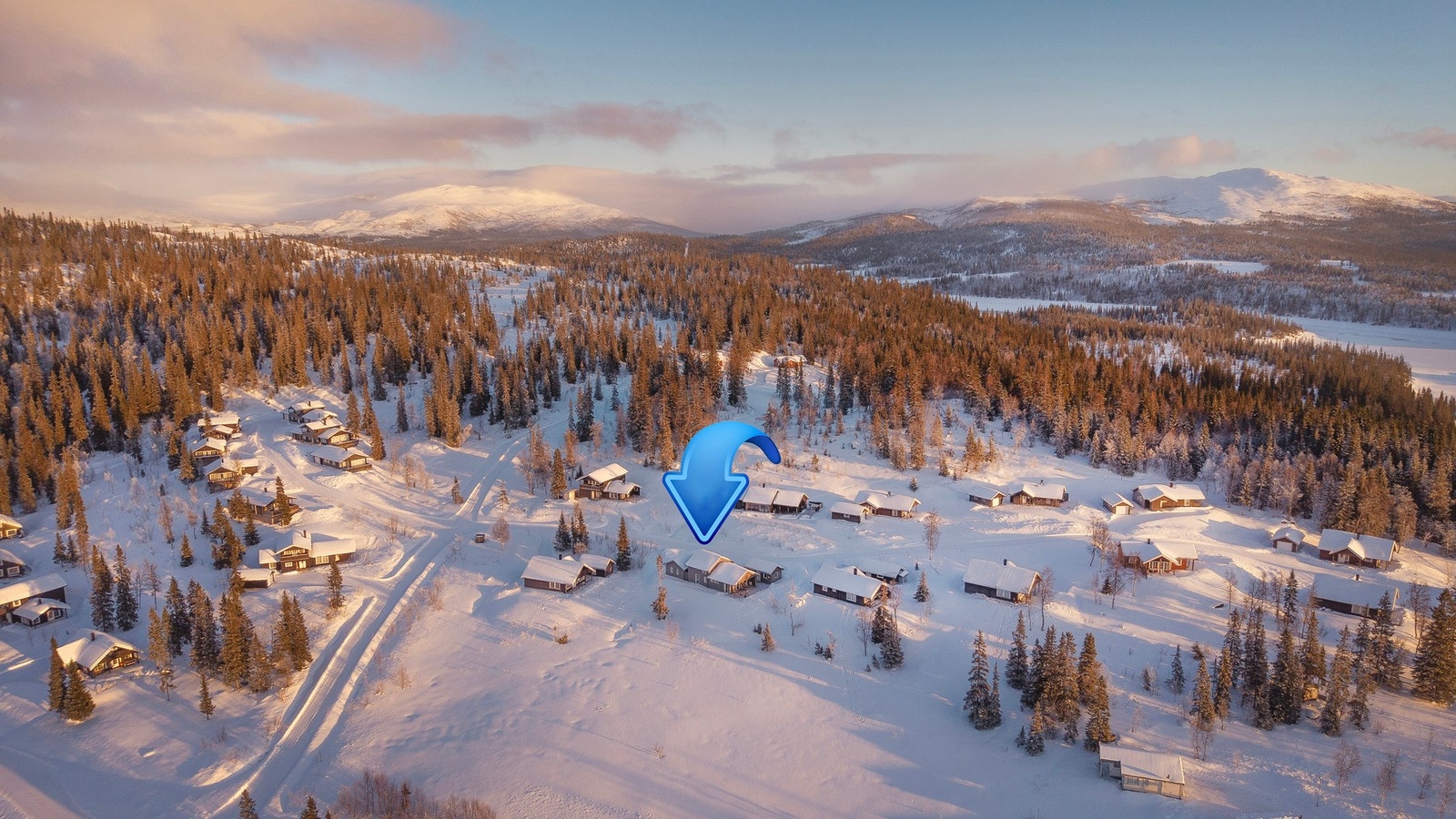 Området er et eldorado for frilufts- og skiinteresserte Galleribilde