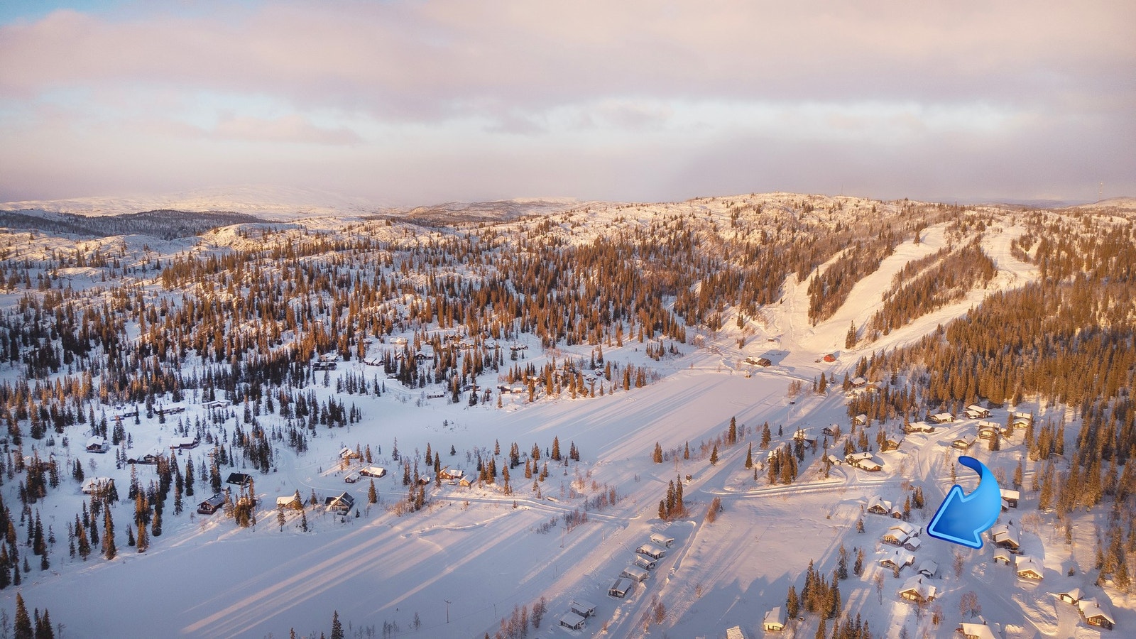 Oversiktsbilde av nærområdet Galleribilde