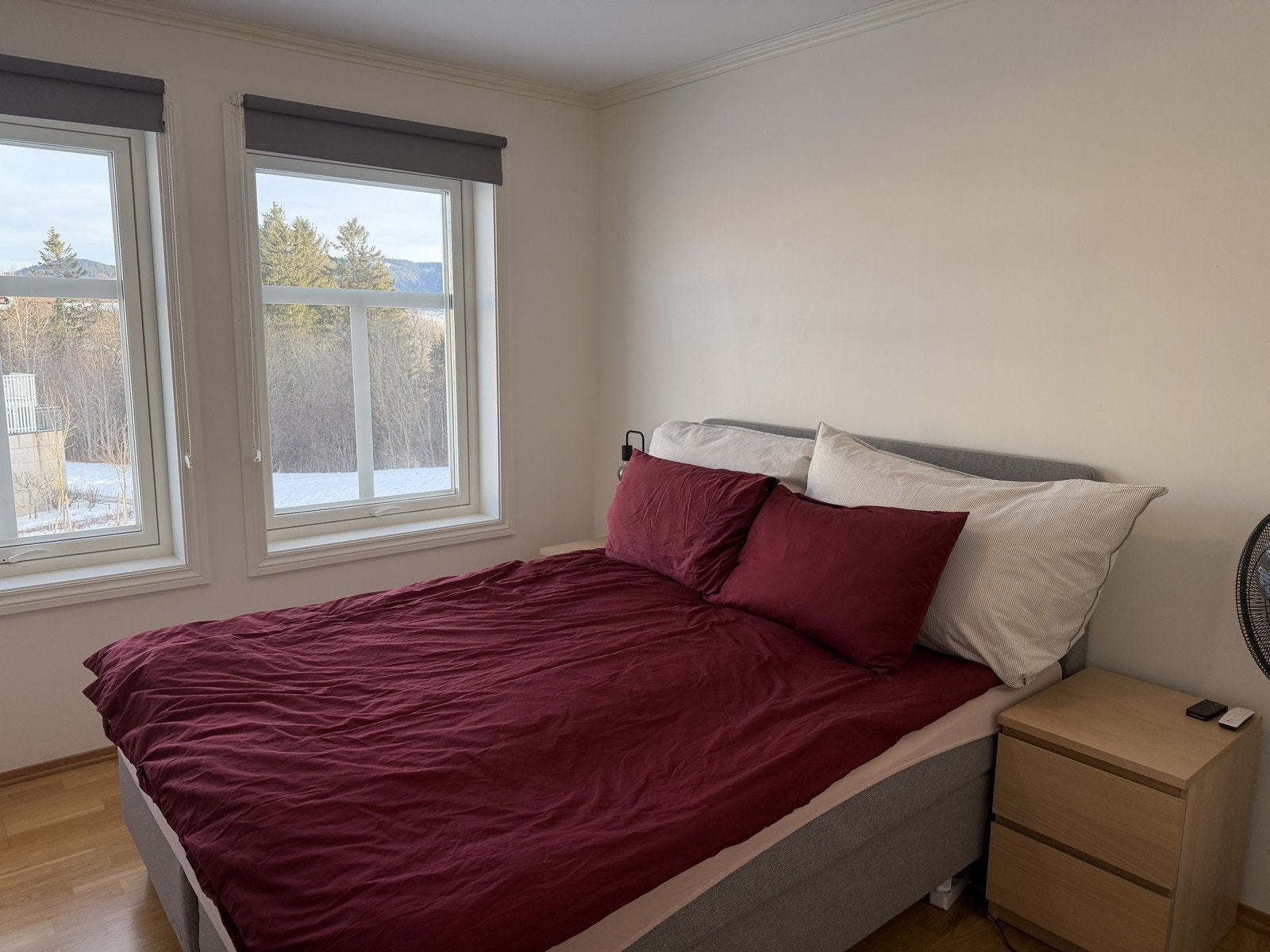 Soverommet er av god størrelse, og måler 11 kvm. Galleribilde