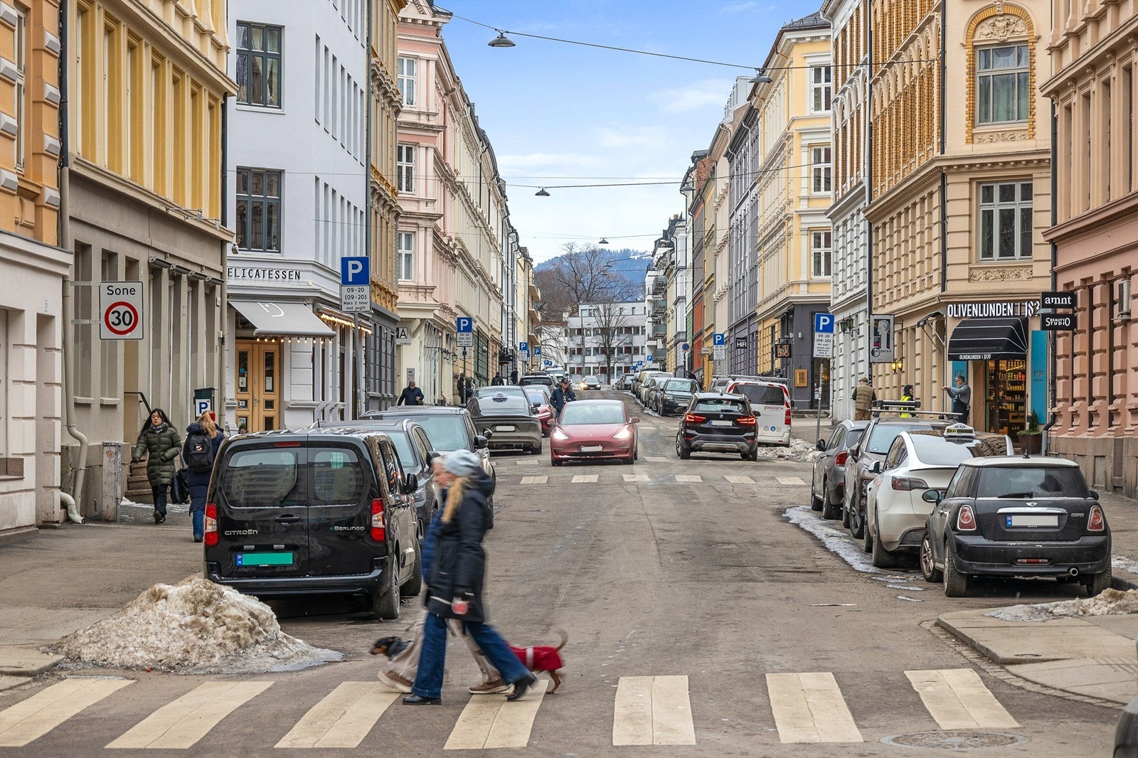 Vibes gate har mye å by på og består hovedsakelig av flotte bygårder for bolig og næring. Galleribilde