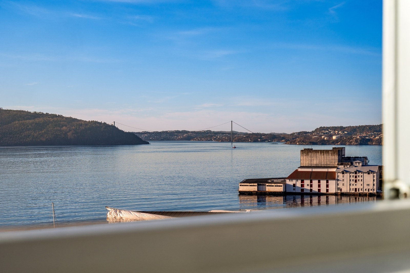 Utsikten er helt fantastisk Galleribilde