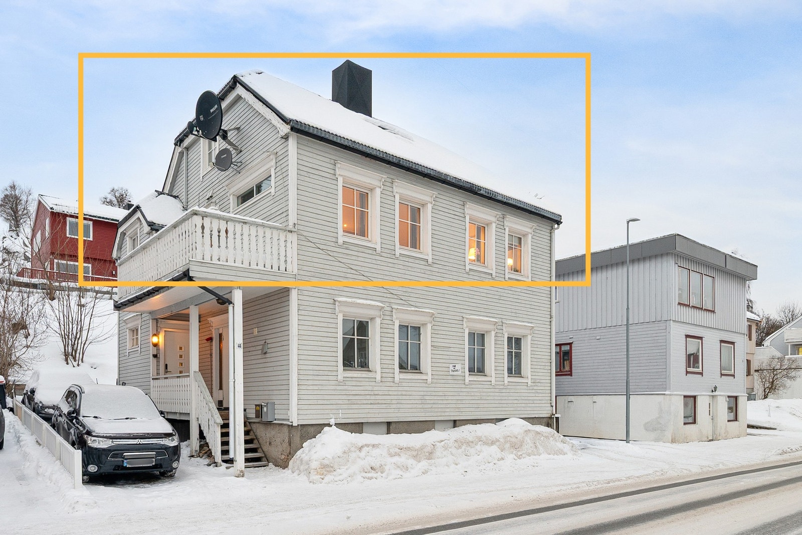 EIE Harstad v/megler Vetle Larsen har gleden av å presentere St Olavs gate 48. Foto: Patty Thorbergsen Photography Galleribilde