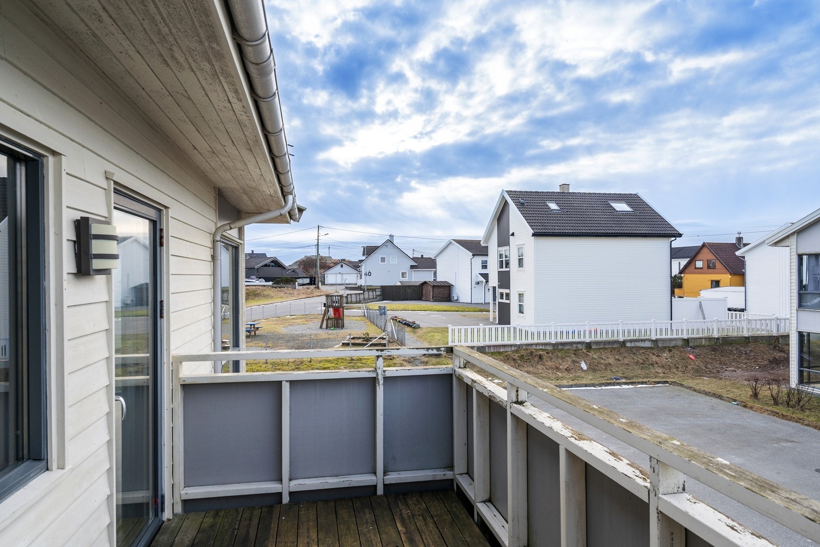 Vestvendt terrasse Galleribilde