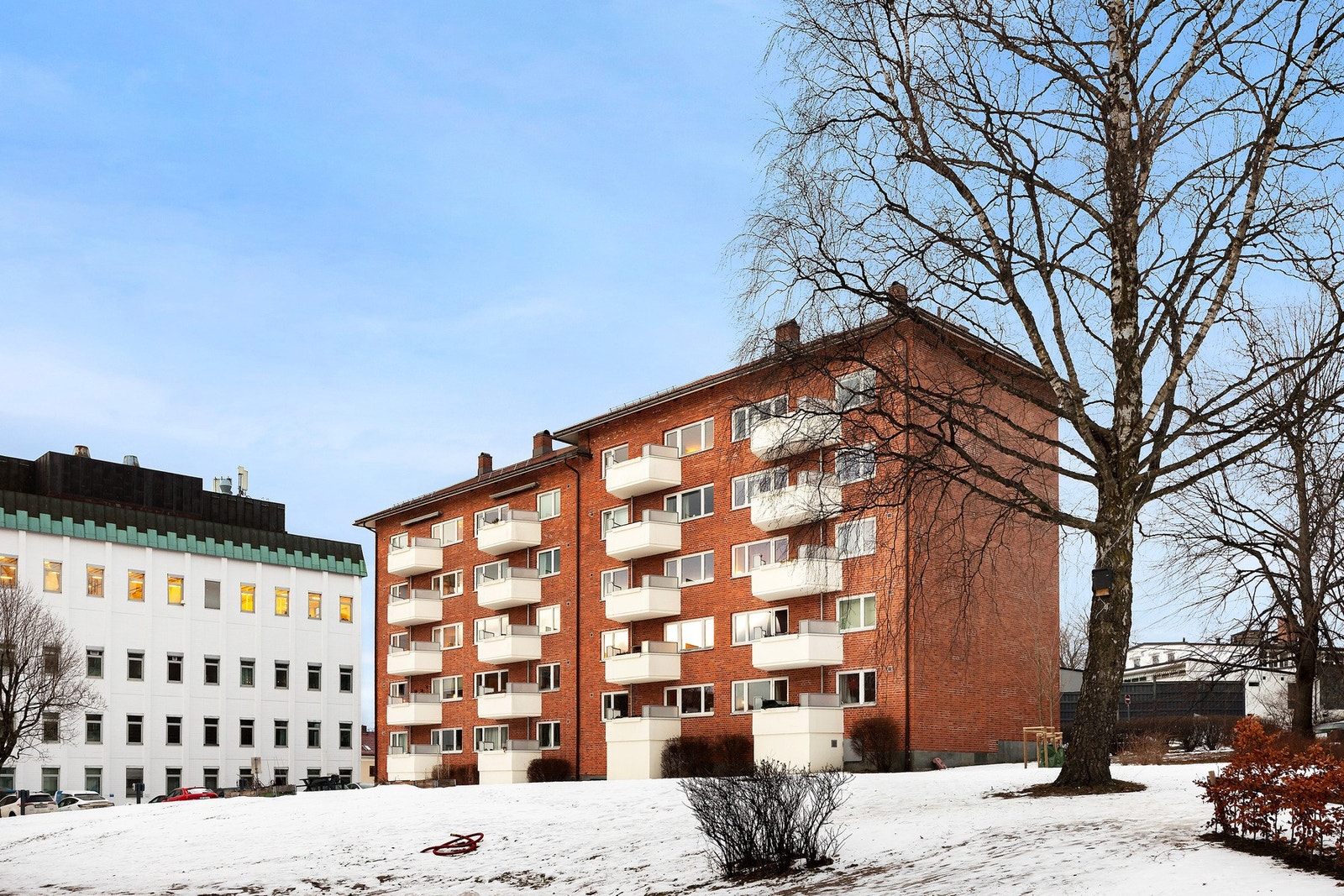 Leiligheten er en del av Søndre Åsen Borettslag. Galleribilde