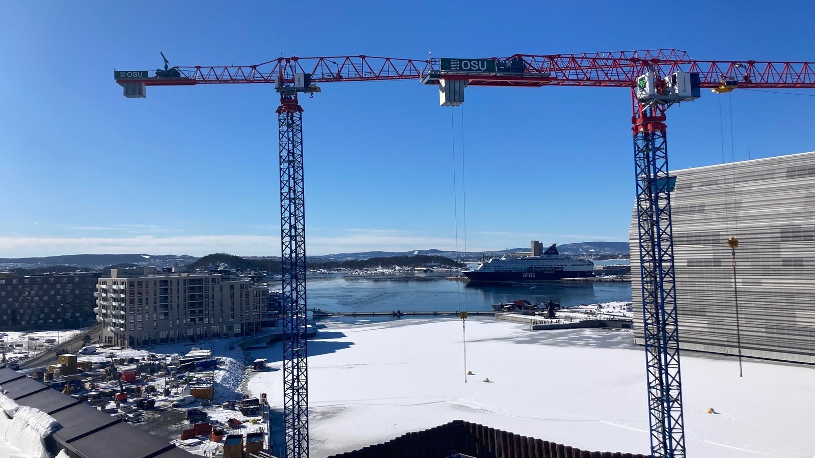 Utsikt fra felles takterrass Galleribilde