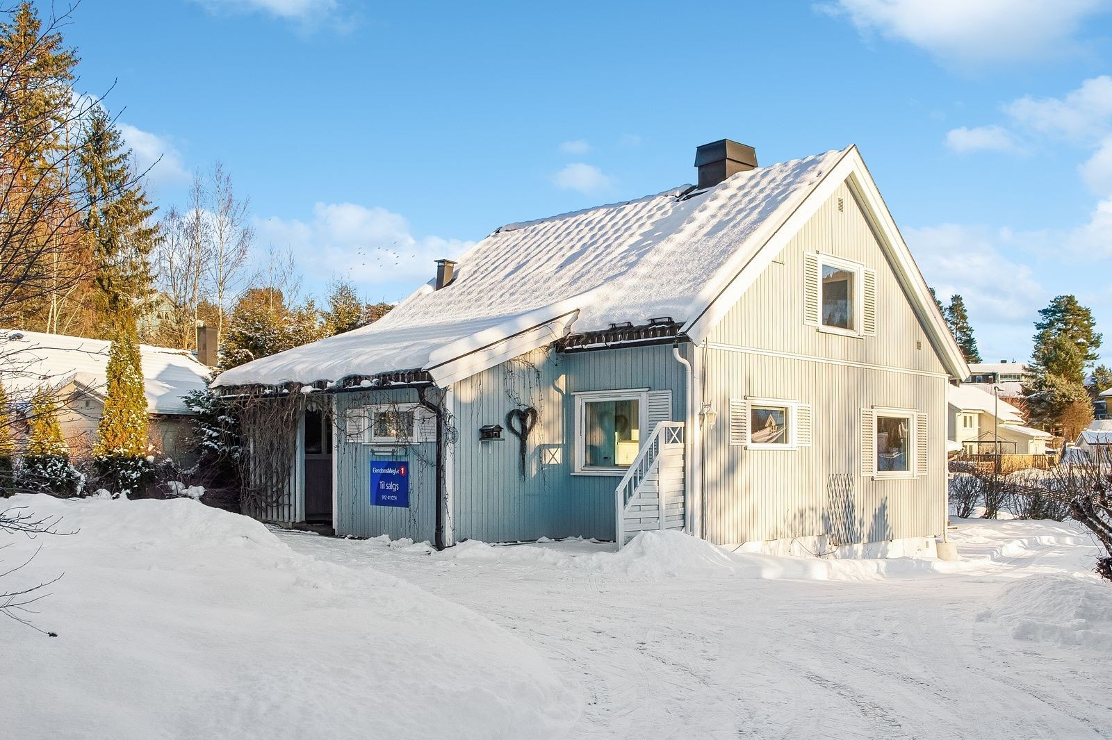 Hyggelig inngangsparti Galleribilde