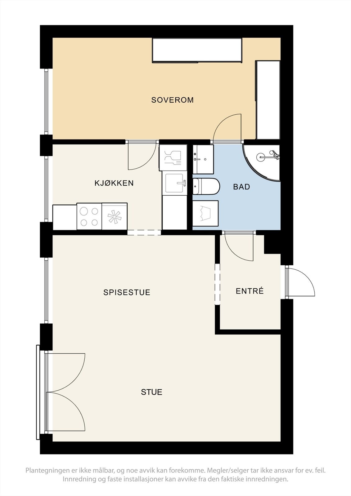 Plantegning. Galleribilde