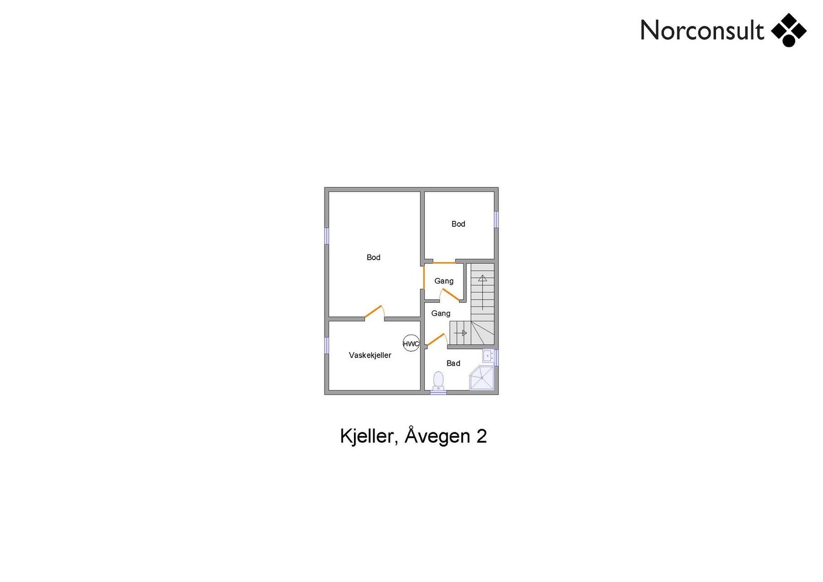 Planskisse - Kjeller Galleribilde