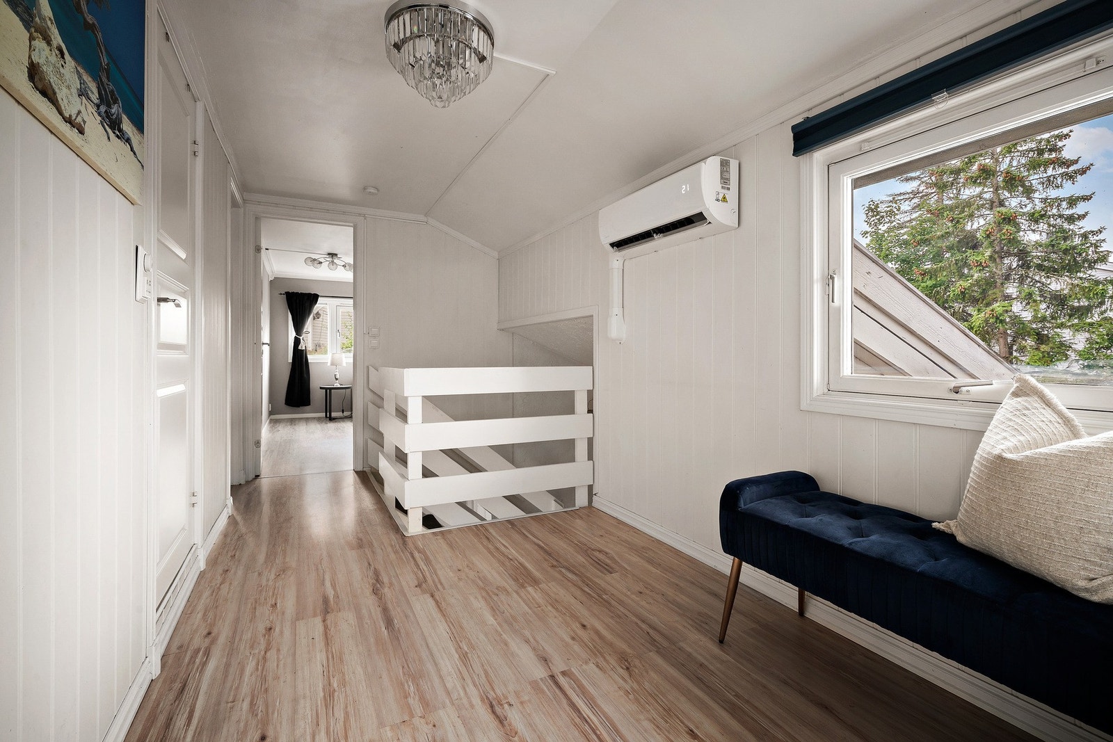 Boligen har to varmepumper som var nye i 2020 og 2023. Galleribilde