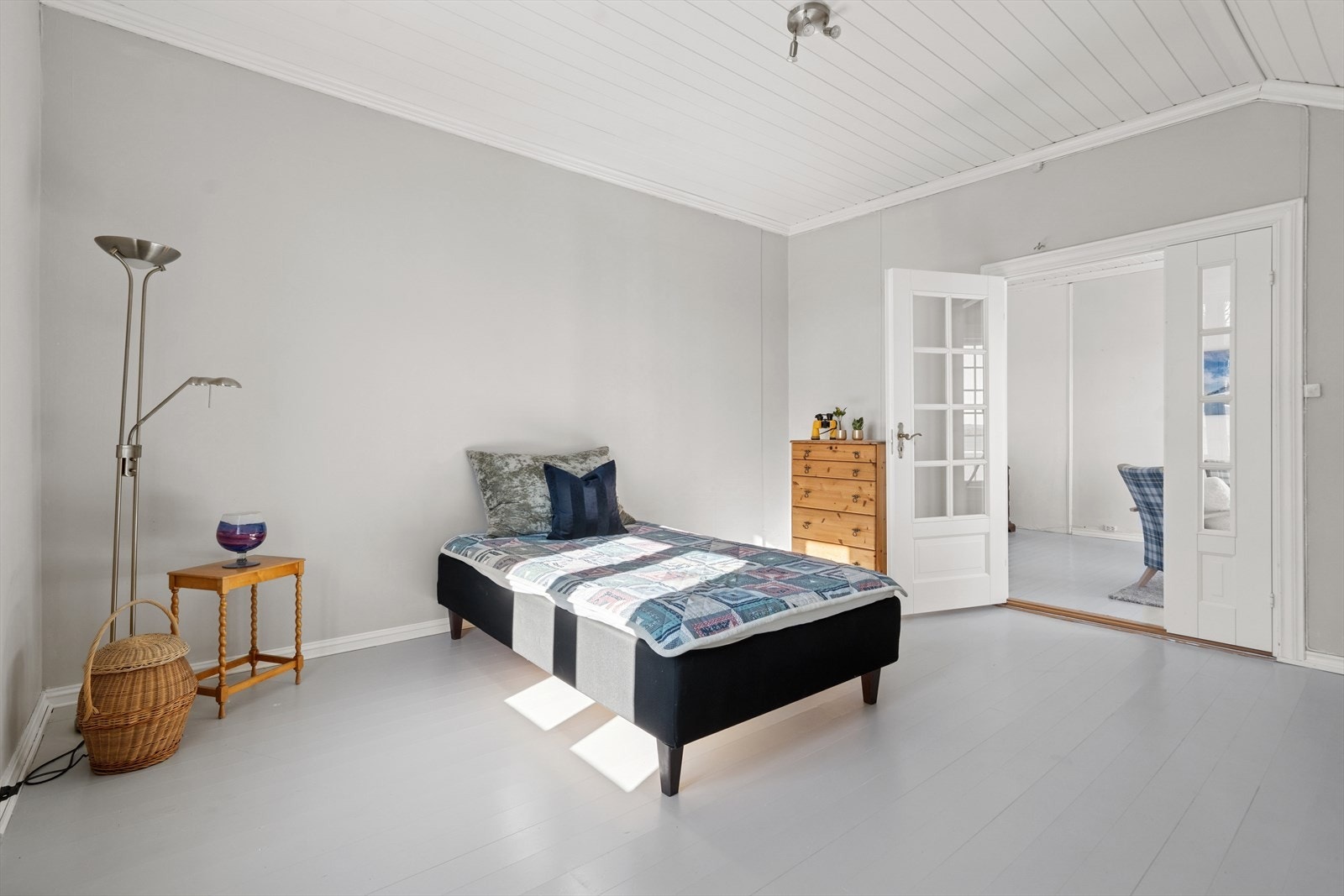 De fleste soverommene er pent gjennomført i lyse og behagelige farger. Galleribilde