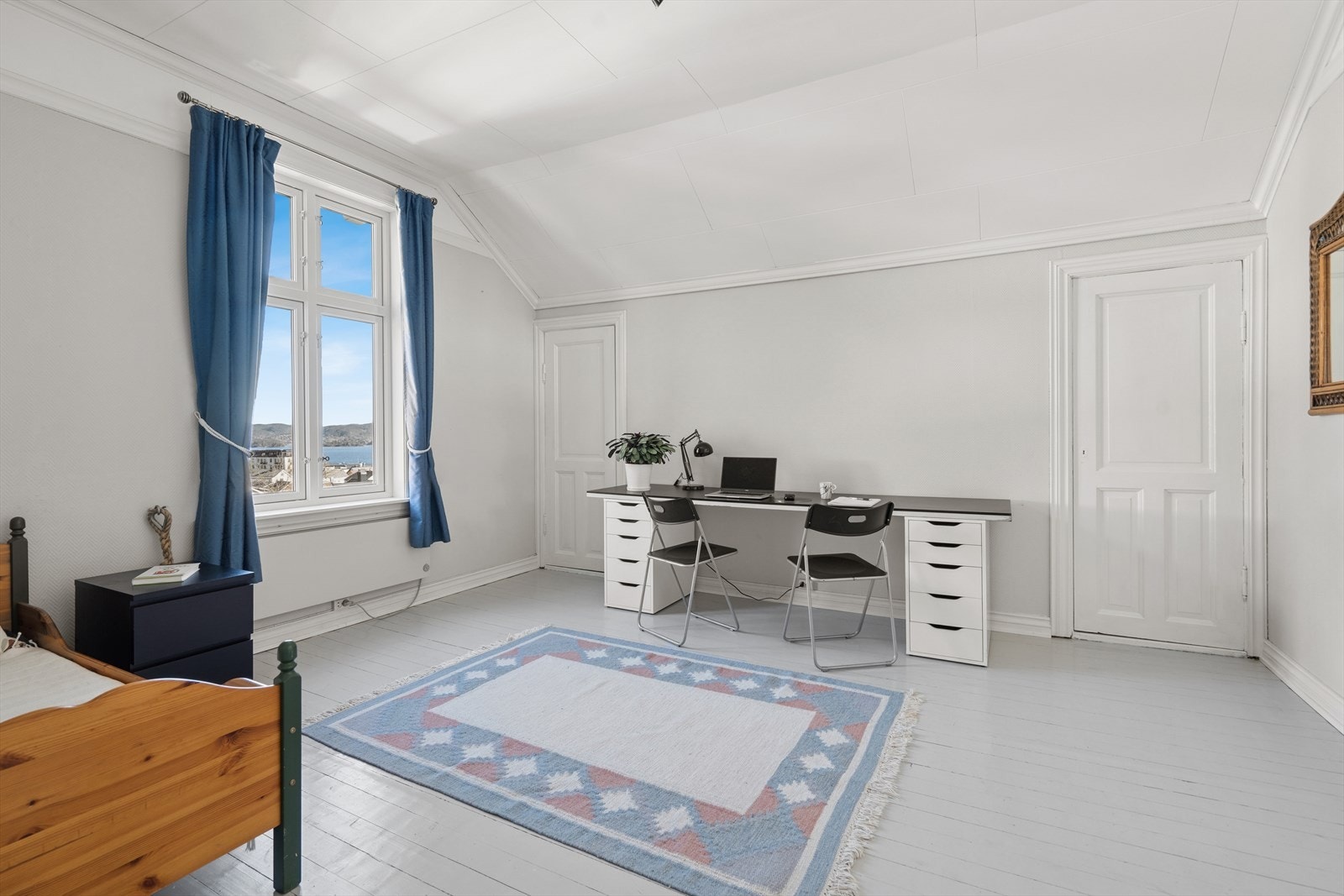 Soverommene har en unik og luftig takhøyde. Galleribilde