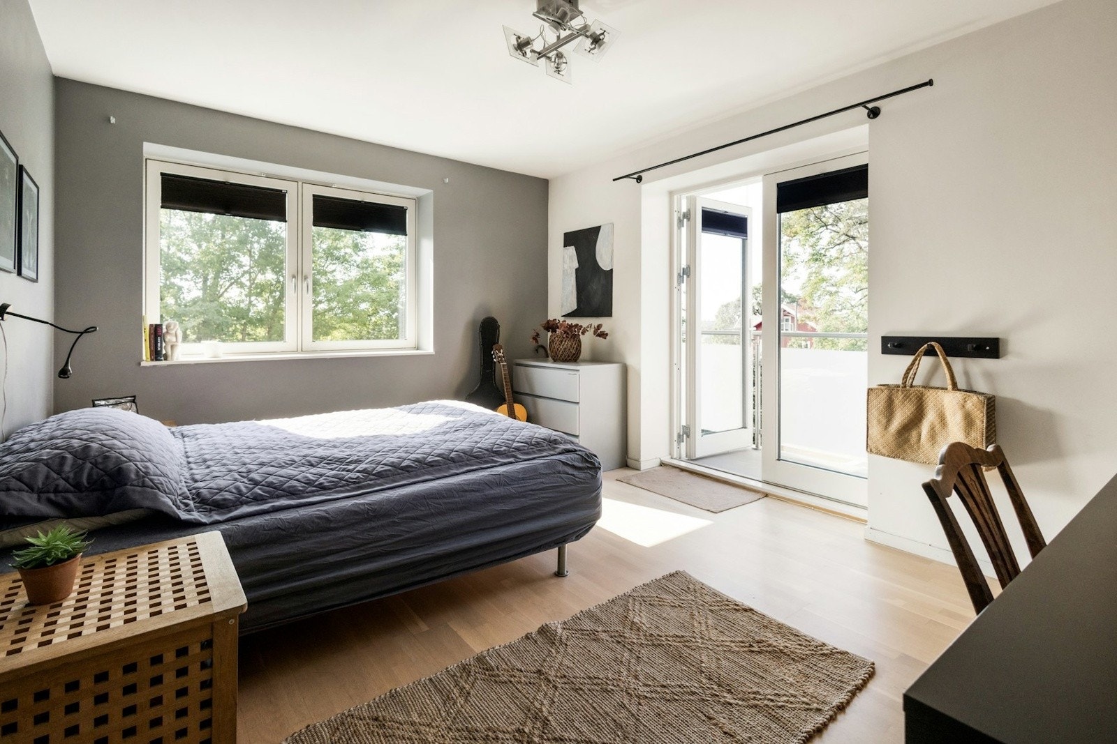 Soverom 2 med utgang til balkong Galleribilde