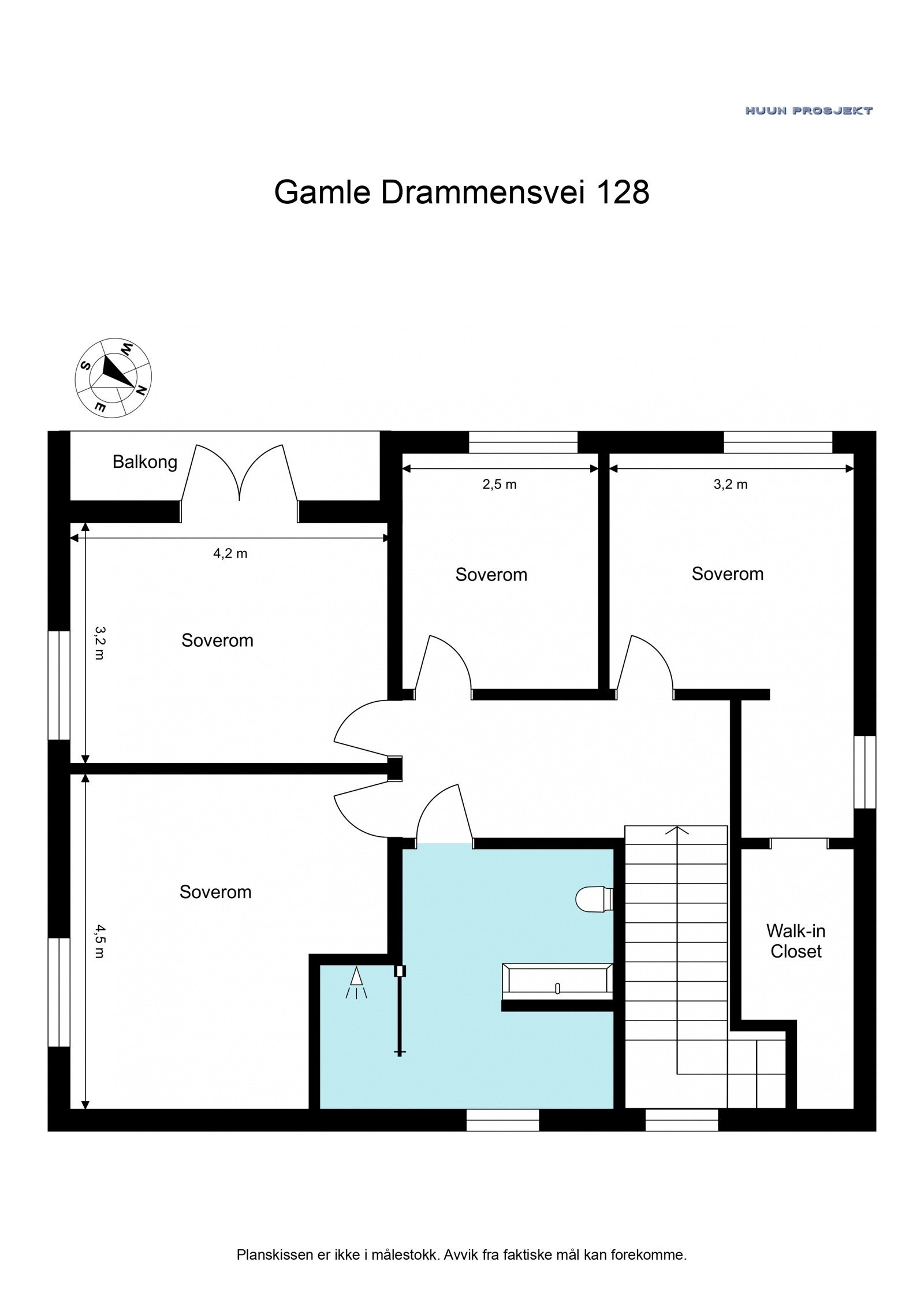 Plantegning - 2. etasje Galleribilde