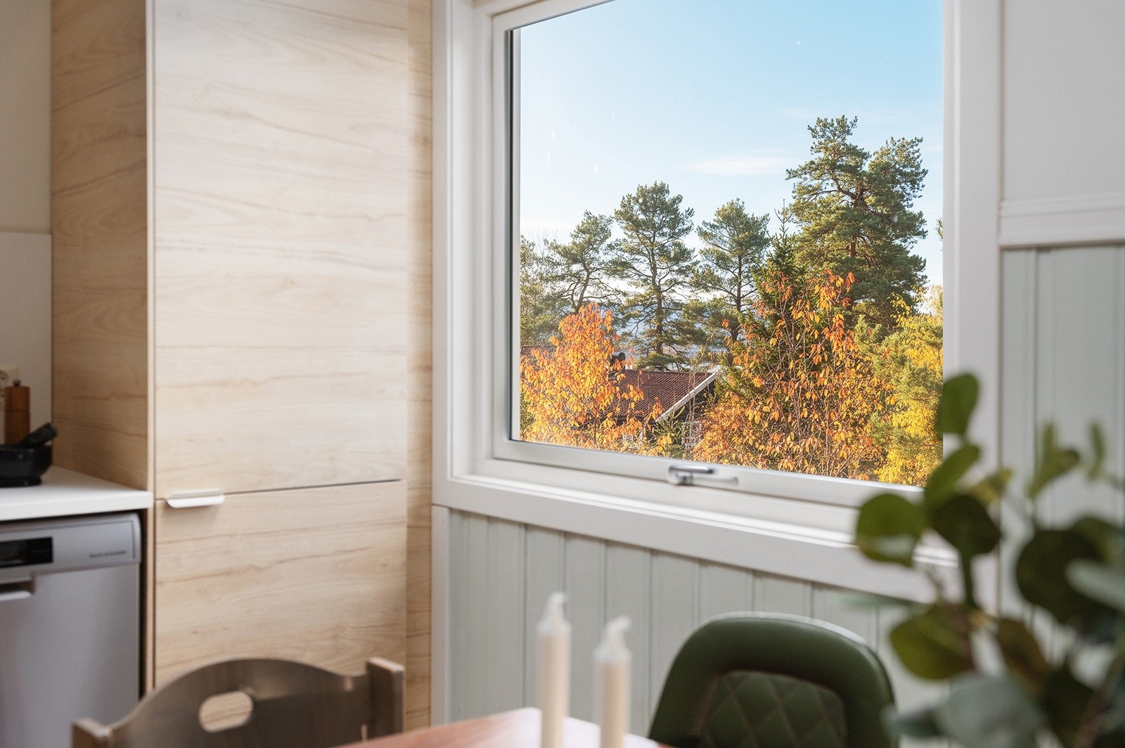 Her er det bare å nyte morgenkaffen med fin utsikt Galleribilde