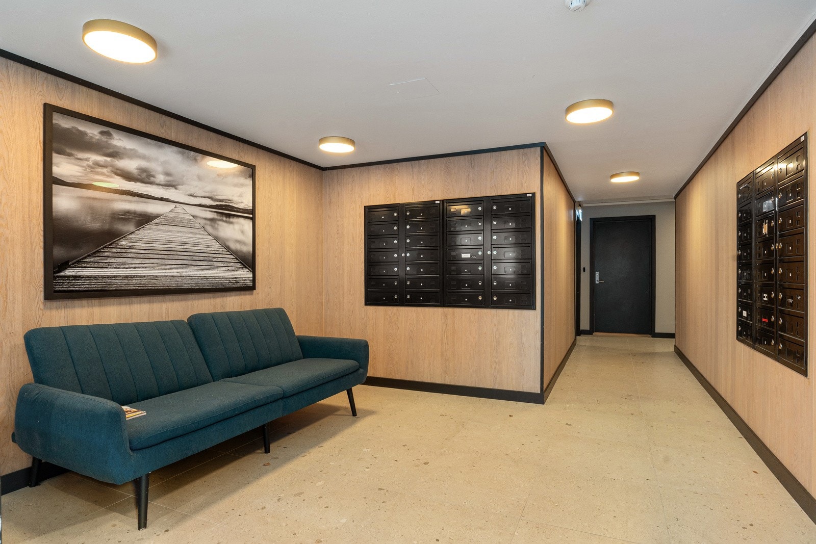 Hotellignende fellesarealer som ble vesentlig oppusset i 2025. Galleribilde