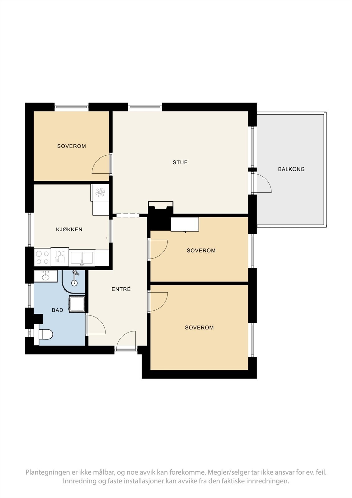 Plantegning 2 Etg - Nordre Vei 1. Galleribilde