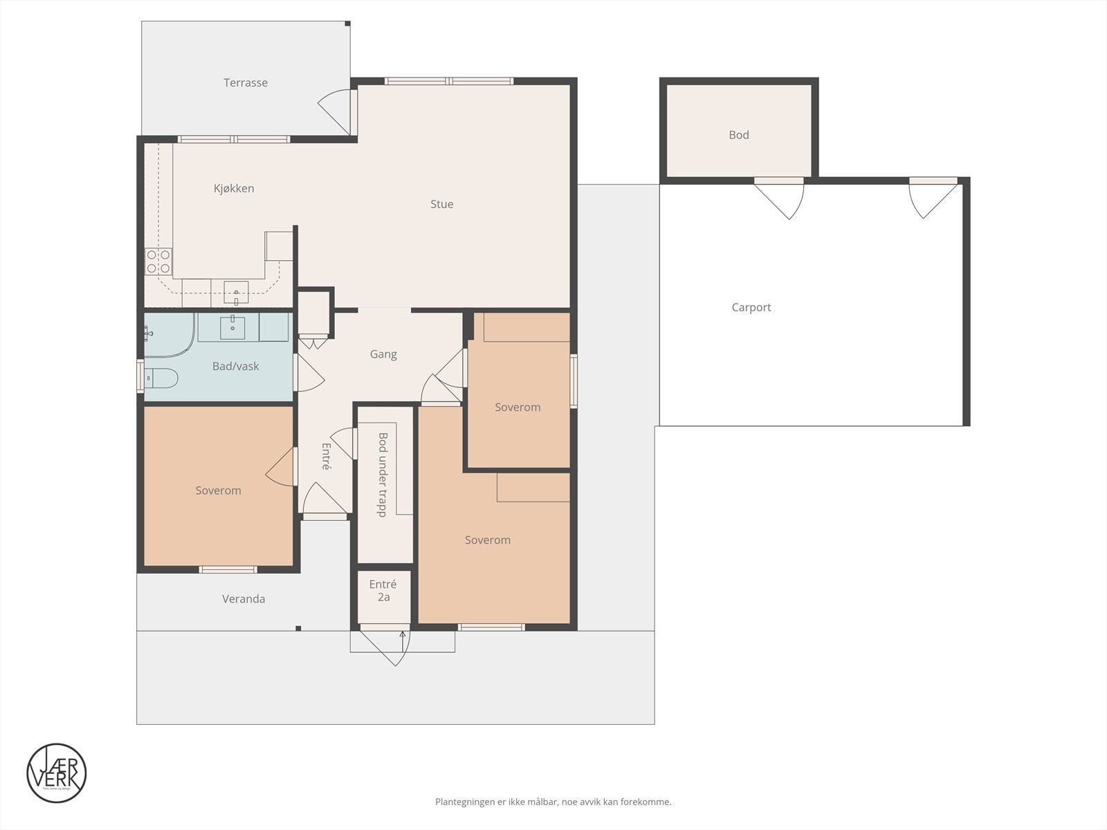 Plantegning. Galleribilde