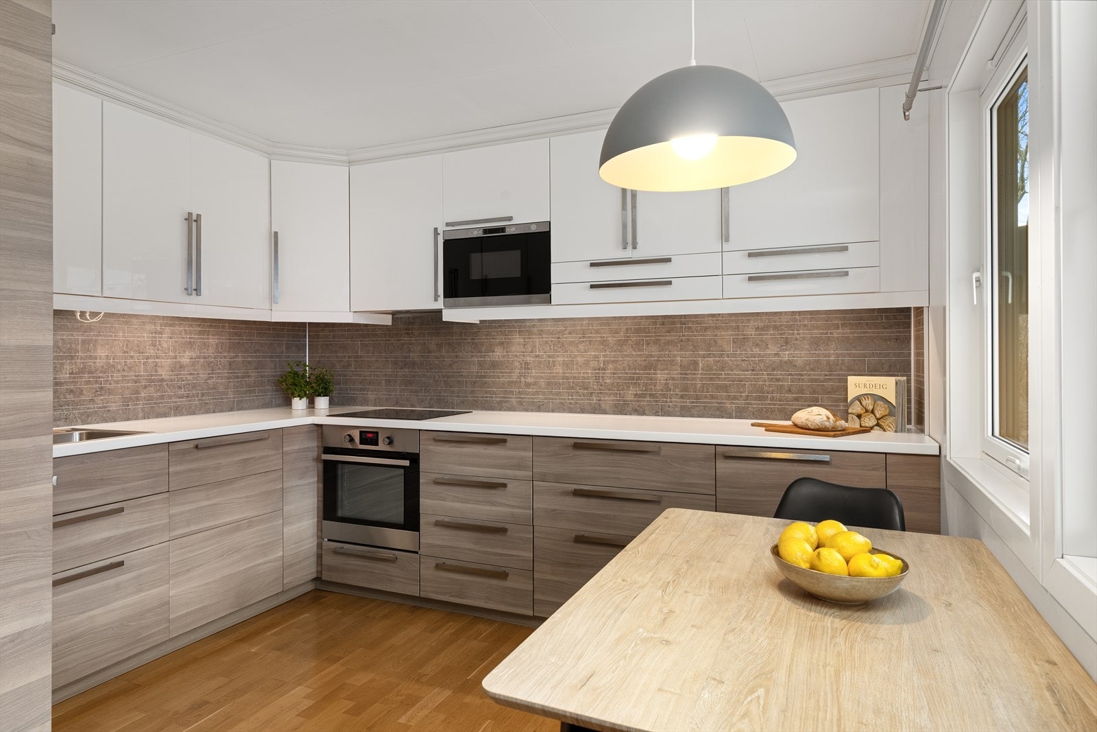 Legg merke til den fine fargekombinasjonen. Galleribilde