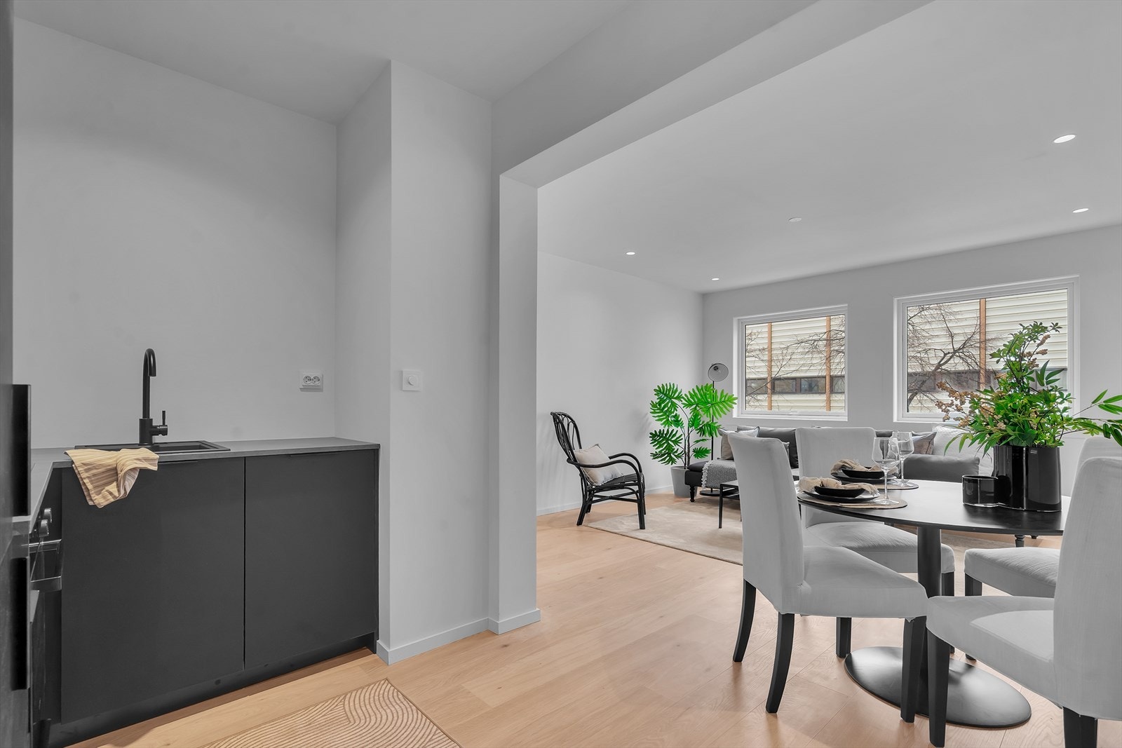 Stue/kjøkken Galleribilde