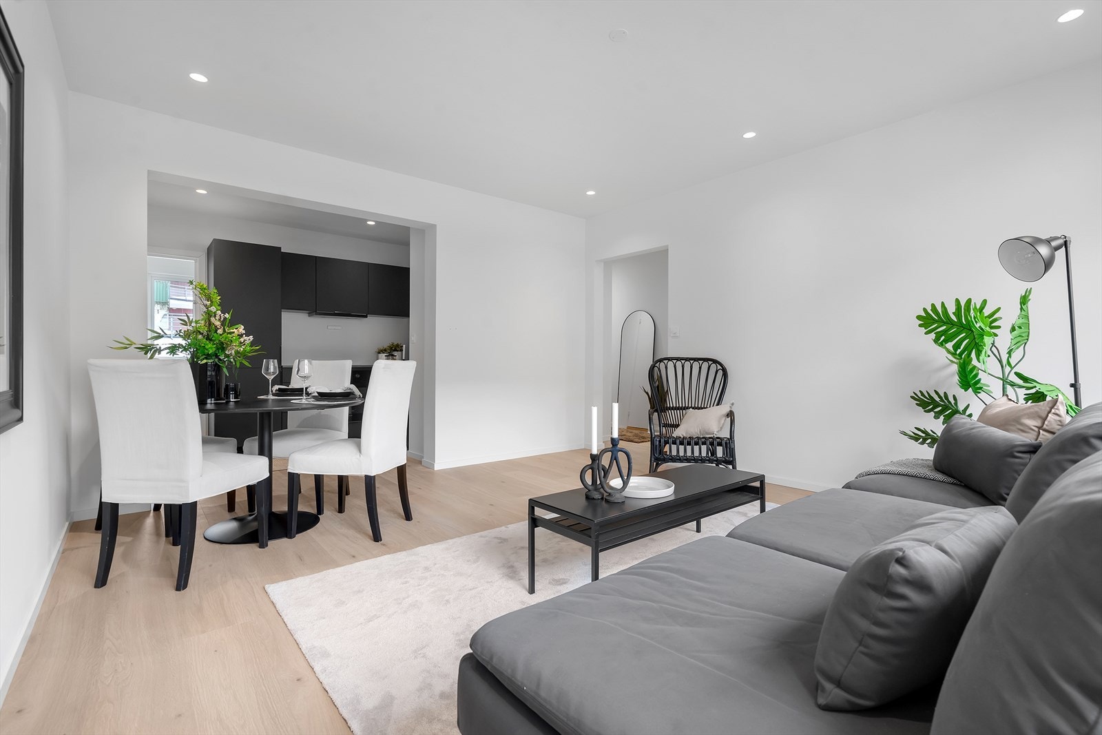 Stue/kjøkken Galleribilde