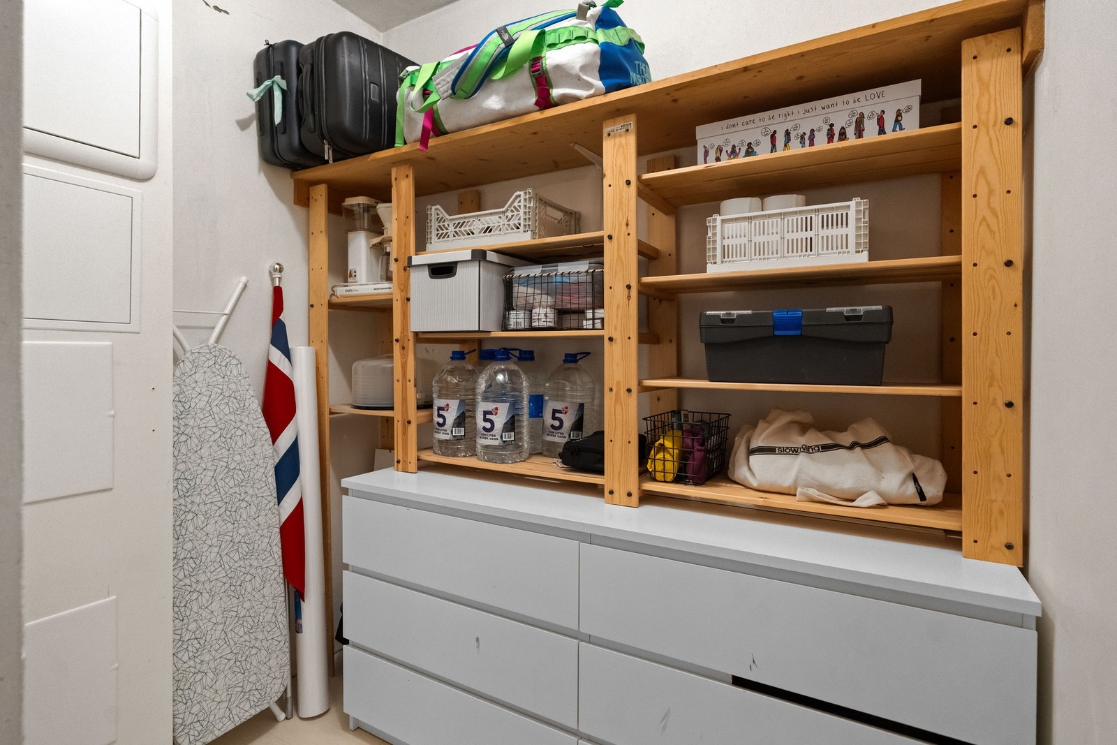 Her er det ikke mangel på plass. Galleribilde