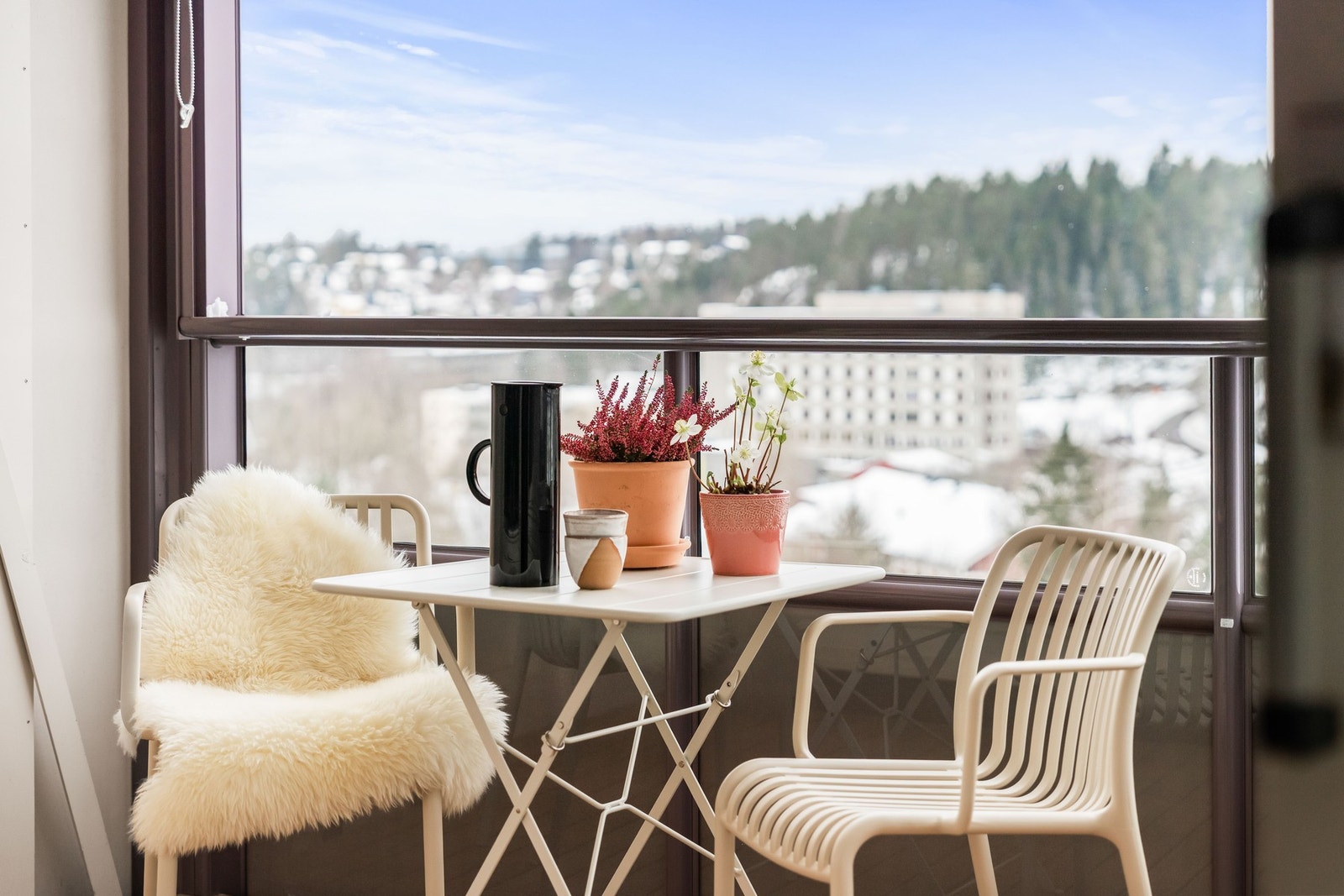 Flott utsikt over nærområdet. Galleribilde